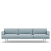 Outline 3,5 seater Sofa Steelcut Trio