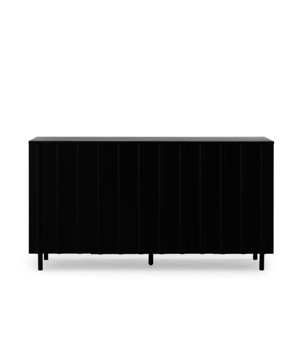 Normann Copenhagen  Rib sideboard soft black oak 159 cm