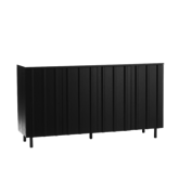 Rib sideboard soft black oak 159 cm