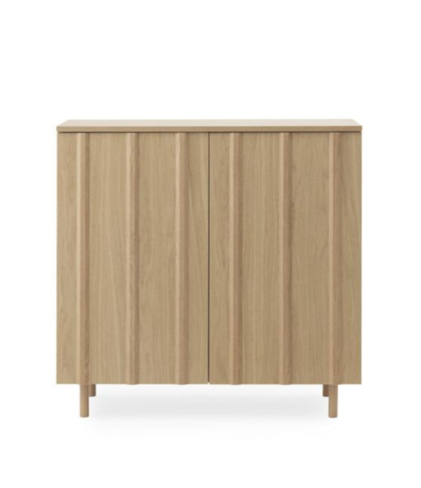 Normann Copenhagen  Normann Copenhagen -Rib cabinet oak H96,5 cm.