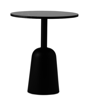 Normann Copenhagen -Turn side table black marble