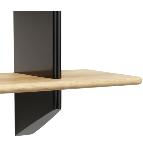 Vitra  Vitra - Rayonnage Mural wall rack black - dark oak