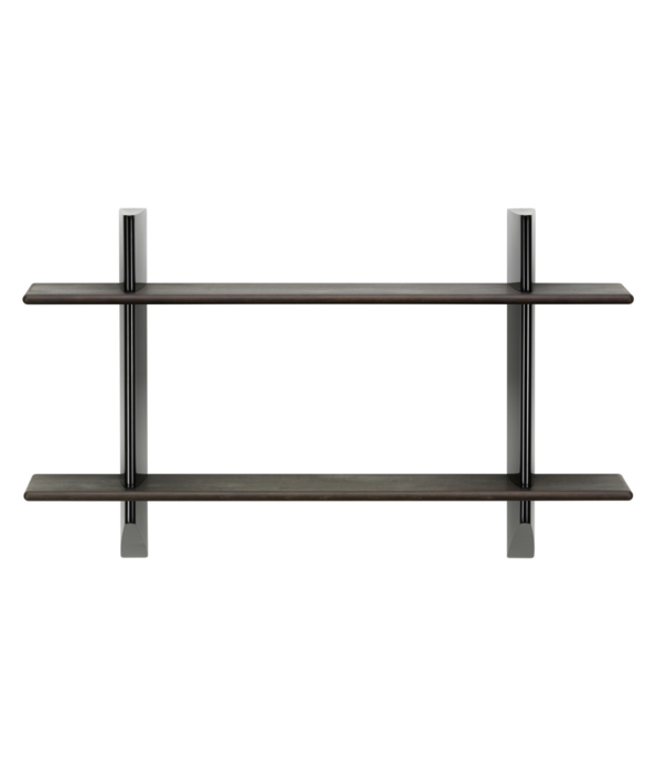 Vitra  Vitra - Rayonnage Mural wall rack black - solid oak