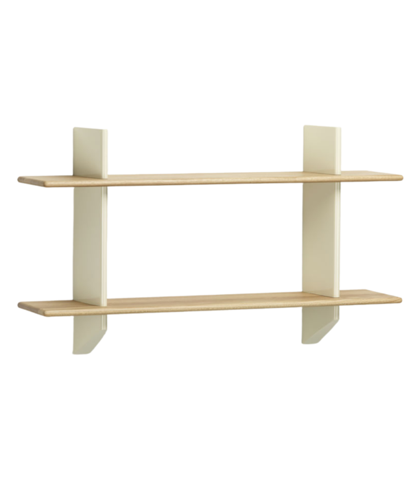 Vitra  Vitra - Rayonnage Mural wall rack ecru - solid oak