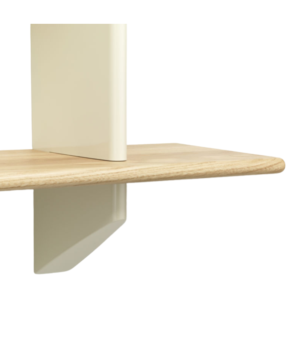 Vitra  Vitra - Rayonnage Mural wall rack ecru - solid oak