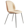 Gubi - Beetle 3D chair walnut  - Flair 134 - black chrome base