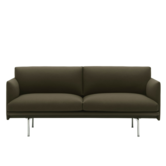 Muuto - Outline Studio 2-seater Sofa -fabric Divina 984