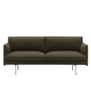 Muuto Outline Studio 2-zits Bank Divina 967 donkergroen
