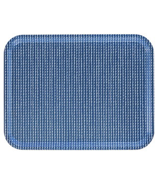 Artek Rivi Tray large blue, white
