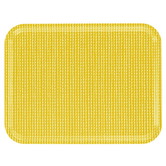 Artek - Rivi tray mustard - white, 43 x 33 cm.