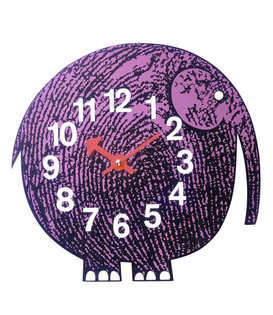 Vitra Zoo Timers Wall Clock, Elihu the Elephant