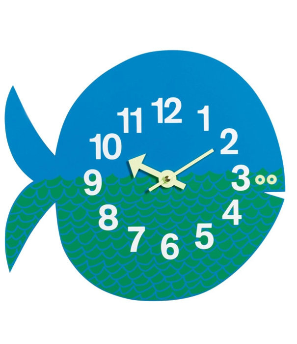 Vitra  Vitra - Zoo Timers wall clock - Fernando the Fish