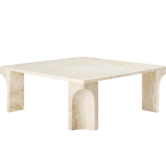 Doric salontafel square neutral white 80 x 80