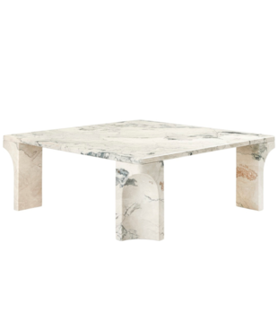 Gubi - Doric coffee table square 80 x 80