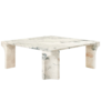 Gubi - Doric coffee table square electric grey 80 x 80