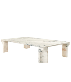 Gubi - Doric coffee table rectangular electric grey 140 x 80