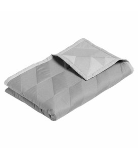 Hay - Kite Quilt Grey reversible bedcover