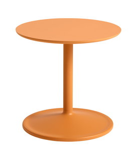 Muuto - Soft Side Table orange laminaat Ø41 / H40