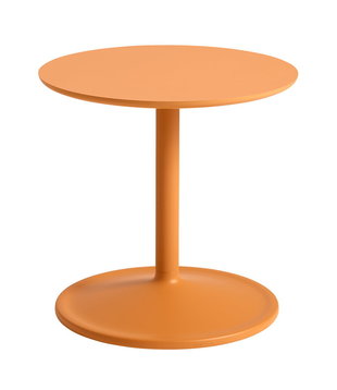 Muuto - Soft Side Table orange laminate Ø41 / H40