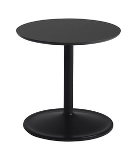 Muuto - Soft Side Table black laminate Ø41 / H40