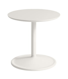 Muuto - Soft Side Table off white linoleum Ø41 / H40