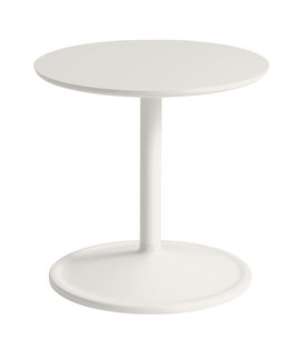 Soft Bijzettafel off white linoleum Ø41 / H40