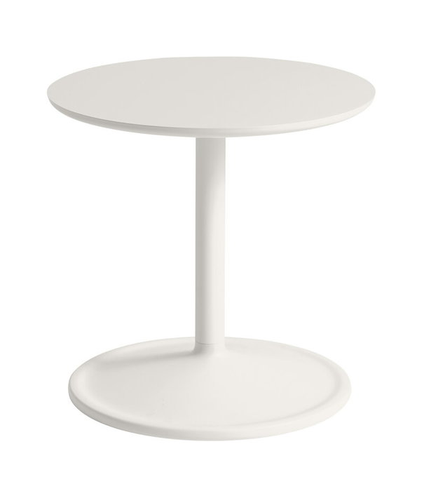 Muuto  Muuto - Soft Side Table off white linoleum Ø41 / H40