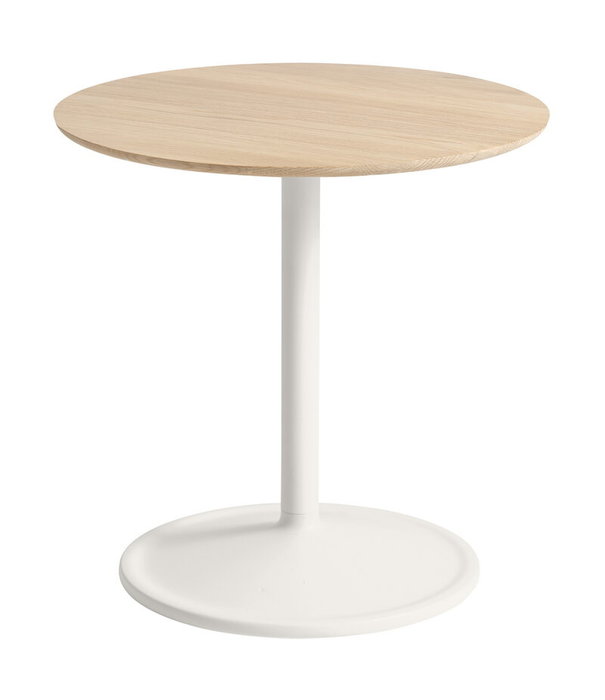 Muuto  Muuto - Soft Side table solid oak - off white  H48 cm.