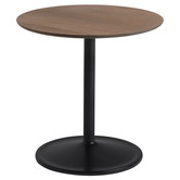 Muuto - Soft Side table oiled smoked oak - black H48 cm.