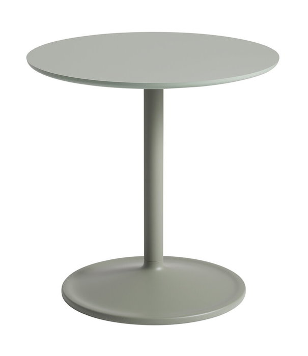 Muuto  Muuto - Soft Side table dusty green laminate Ø41/H48 cm.