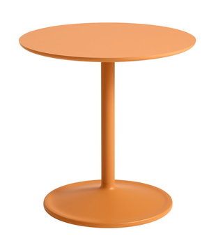 Muuto - Soft Side Table orange laminate Ø41 / H48