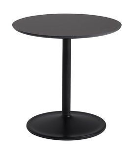 Soft Side Table black laminate Ø41 / H48