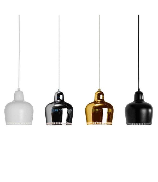 Artek  Artek - A330S Hanglamp "Golden Bell"  zwart