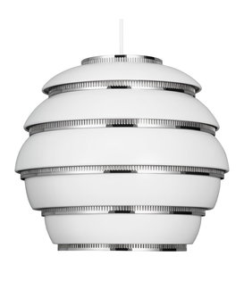 Artek - A331 Beehive Hanglamp wit/chroom