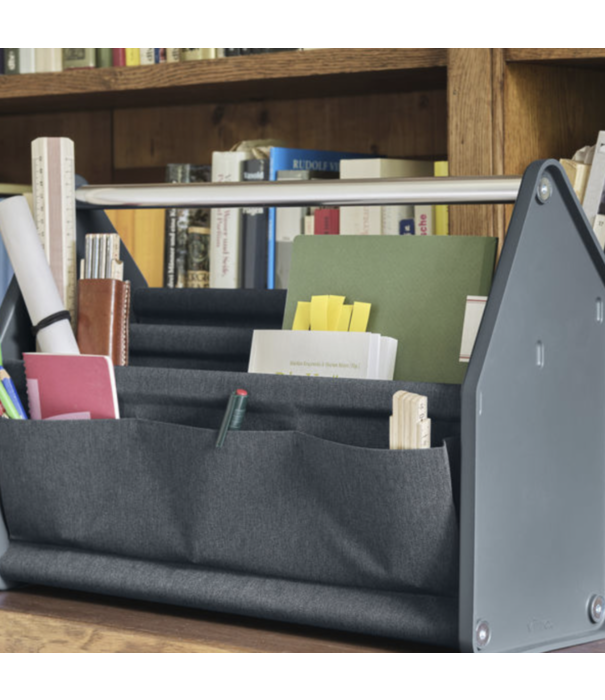 Vitra  Vitra - Locker Box portable caddy dark grey