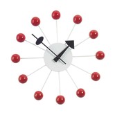 Vitra  Ball Clock Rood