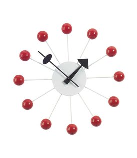 Vitra  Ball Clock Rood