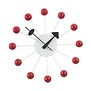 Vitra - Ball Clock Rood wandklok