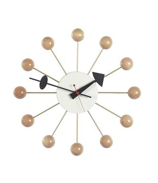 Vitra - Ball Clock Beuken wandklok