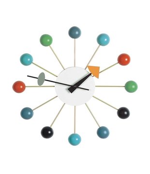 Ball Clock Multicolor wandklok