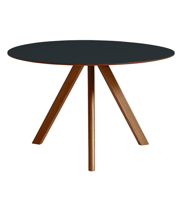 Hay  Hay - Cph 20 round dining table walnut Ø120