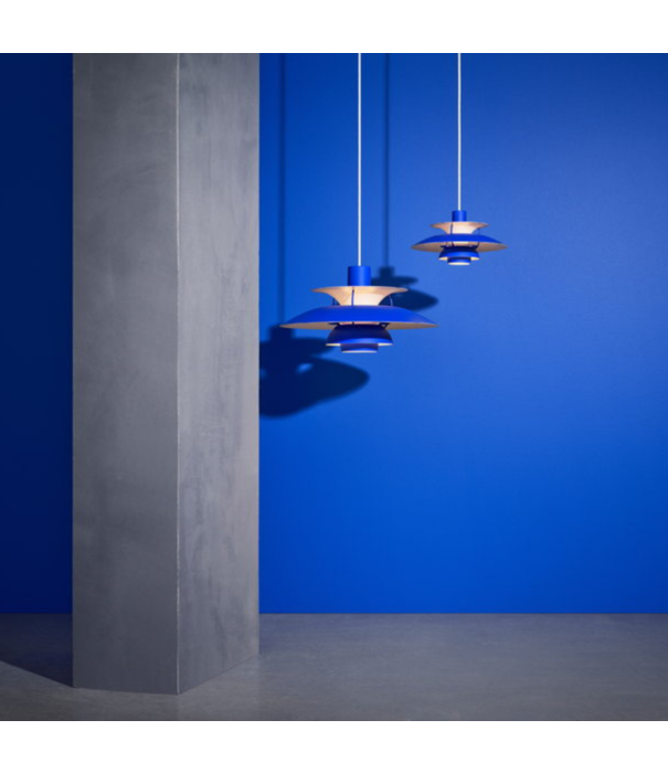 Louis Poulsen  Louis Poulsen - PH 5 Monochrome Blue Hanglamp