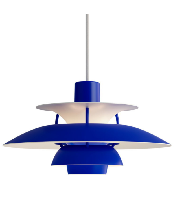 Louis Poulsen  Louis Poulsen PH 5 Monochroom Hanglamp Blue