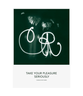 Vitra Eames Quotes Poster Pleasure