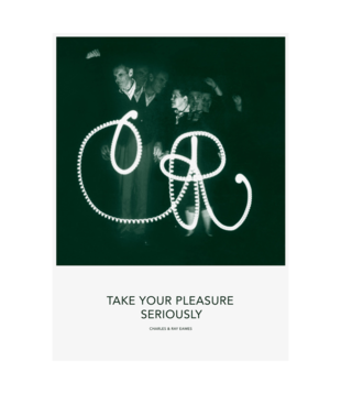 Vitra - Eames Quotes poster - Pleasure 50 x 70