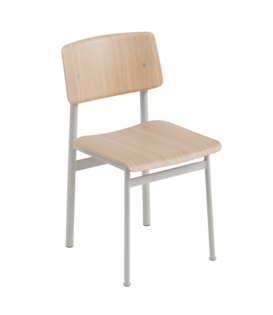 Muuto Loft Chair, tube steel base