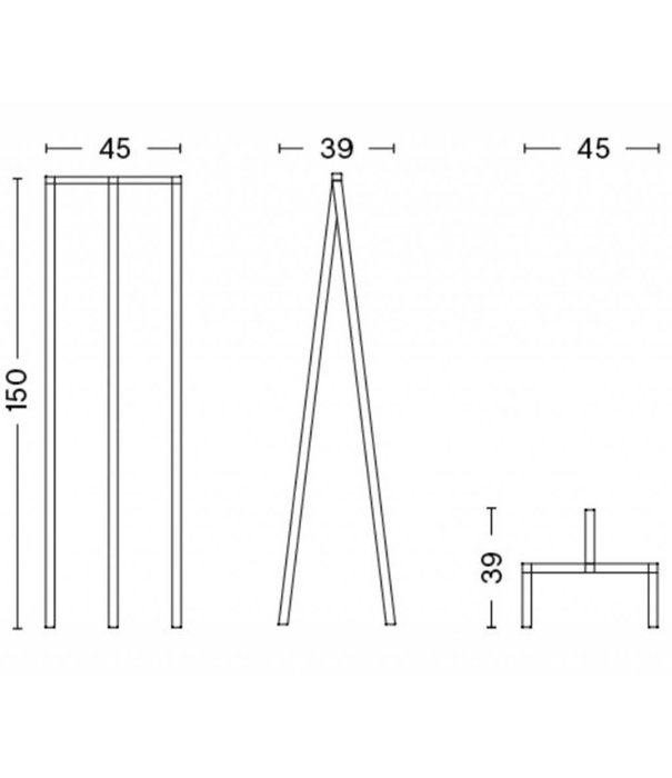 Hay  Hay - Loop Stand Hall White