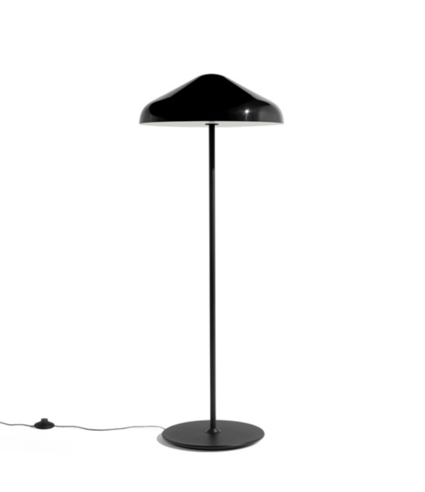 Hay  Hay - Pao steel floor lamp black