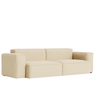 Hay Mags Soft Low arm 2,5 seater Sofa comb.1,  Mode 14 cream