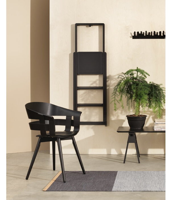Design House Stockholm  Step Stepladder black beech